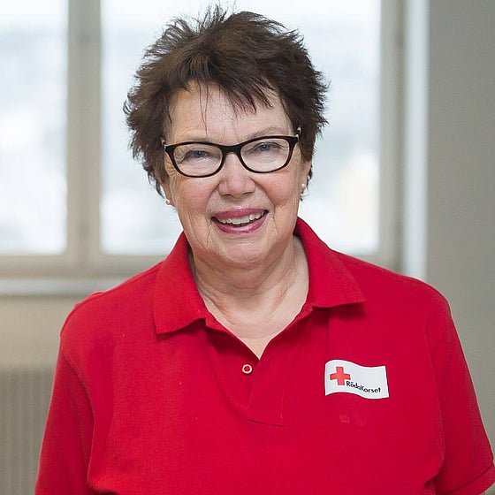 Barbro är patientstödjare på sjukhus