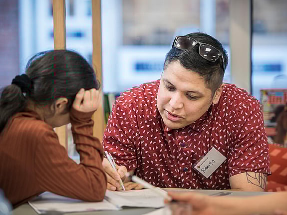 Läxhjälp som volontärarbete i Bredäng