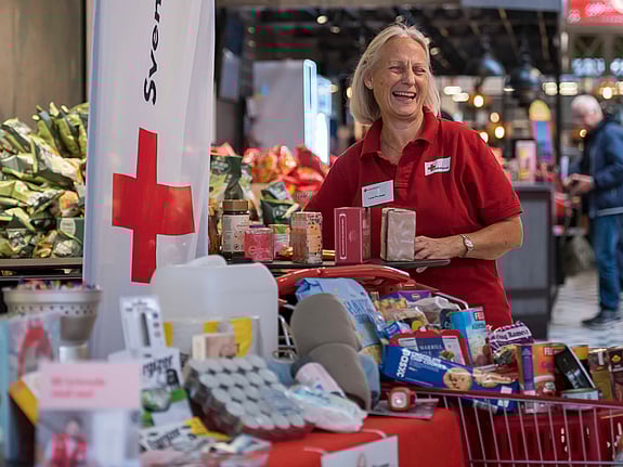 Beredskapsveckan med Röda Korset.