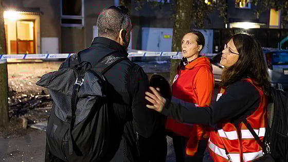 Grupp som över på krisberedskap