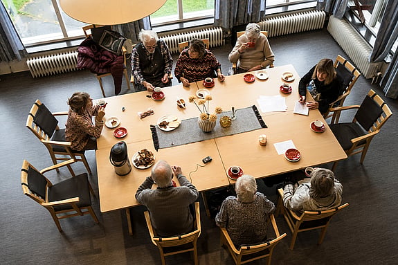 Rekrytering av volontärer till äldregrupp