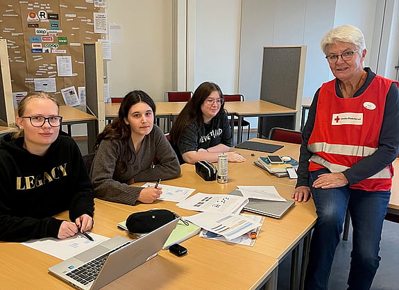 Birgitta Altun är extravuxen i Zetterbergsgymnasiet