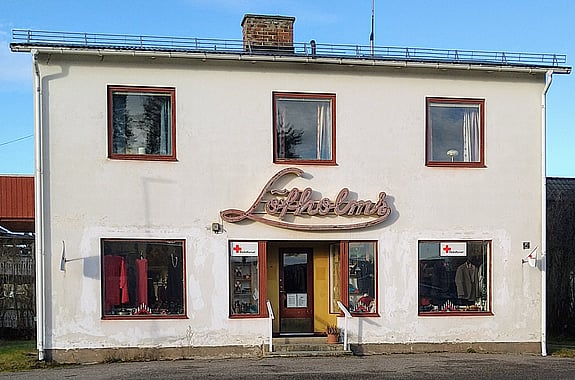 Bild på secondhand/kupan i Matfors