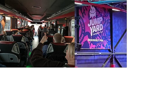 Tjustbygdens rödakorskrets bjöd familjer( med barn som har extra behov av stöd ) till en resa för upplevelse.