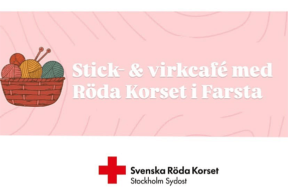 Stick- o virkcafeé i Farsta