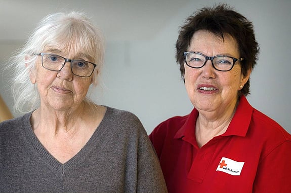 Gunilla Aleniusson och Barbro Gustafsson