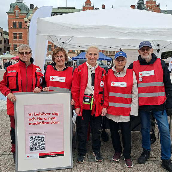 Frivilliga/volontärer under stenstads dagen 2026