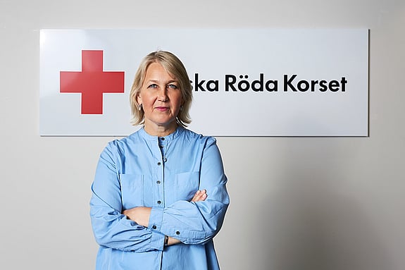 Röda Korsets generalsekreterare Ulrika Modéer