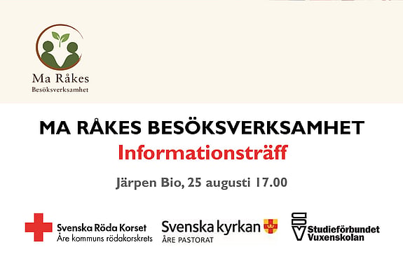 Ma råkes besöksverksamhet - Informationsträff