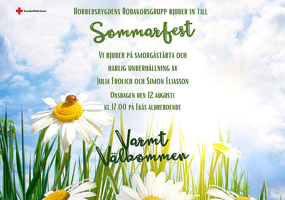 Sommarfest på Ekås i Horred