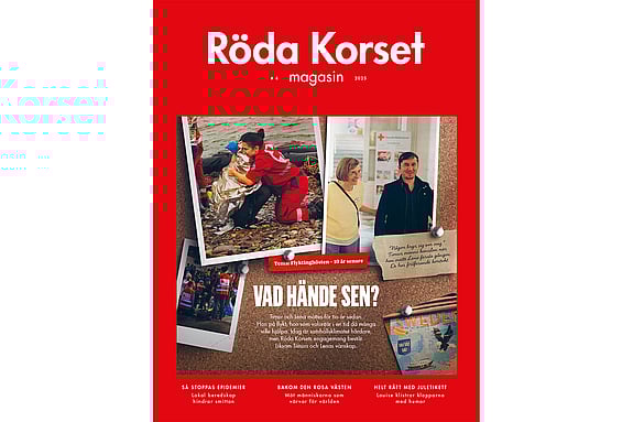 Omslaget till Röda Korset Magasin
