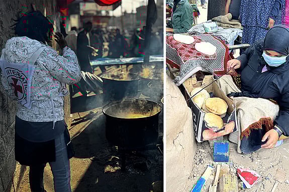 Många familjer som besöker våra soppkök berättar att det mål mat de får här är deras enda den dagen.