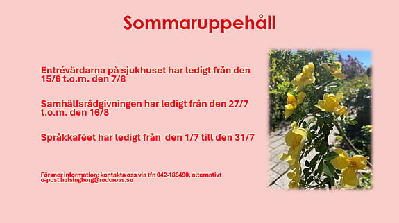 Sommaruppehåll