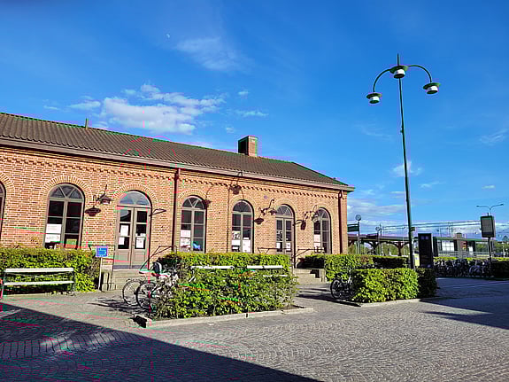 Eslövsbygdens rödakorskrets lokaler på Eslövs station