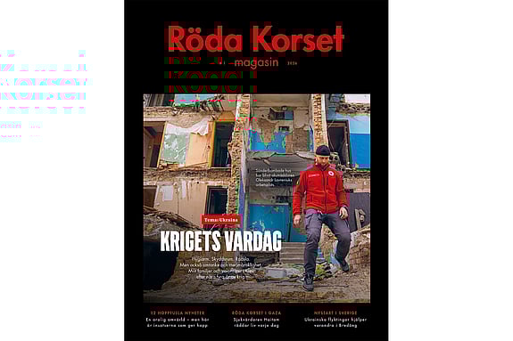 Omslaget till Röda Korset Magasin