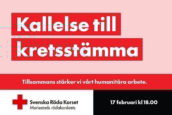 Kallelse till kretsstämma 17 februari