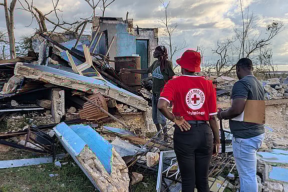 Röda Korset ser klimatförändringarna som en humanitär katastrof