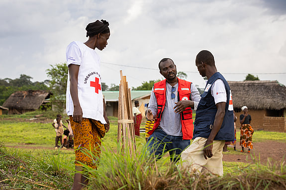 Röda Korset i Liberia.