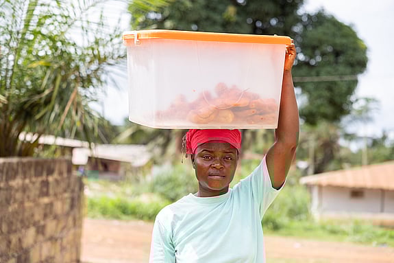 Leylis Saytue i Liberia.