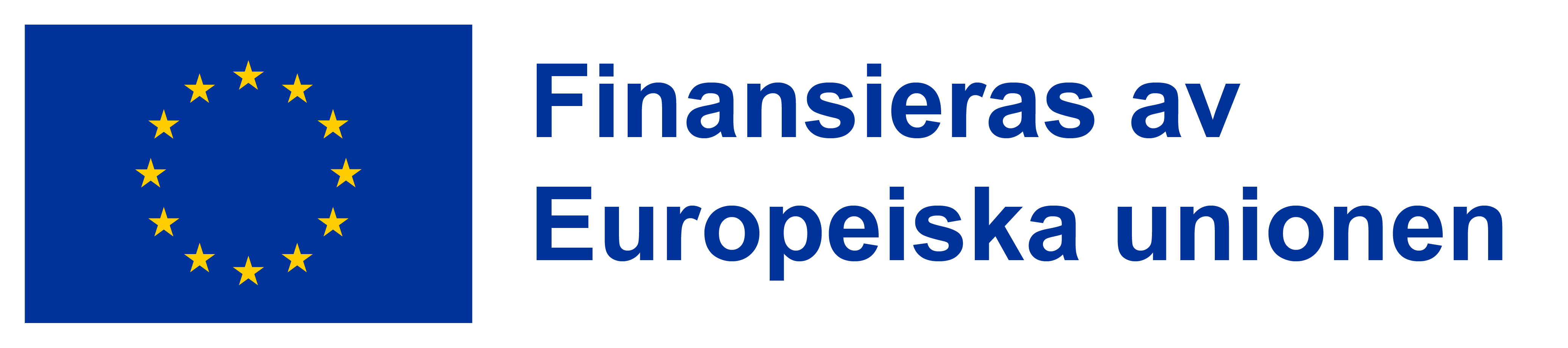 Logga Finansierad av EU lodrät.