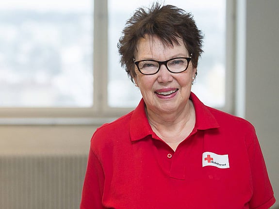 Barbro är patientstödjare på sjukhus